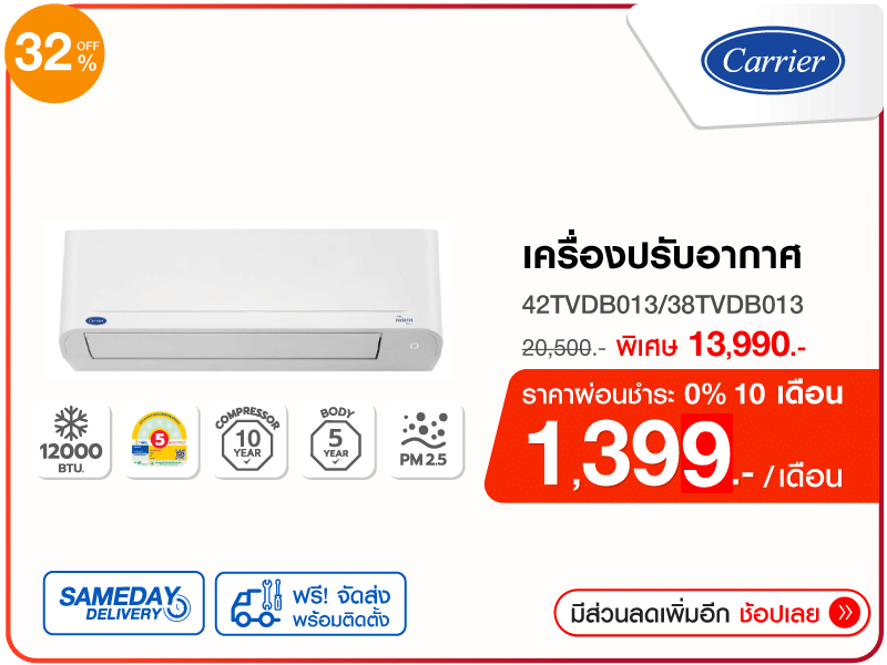 แอร์ผนัง CARRIER
