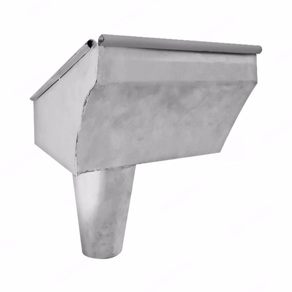 cate-Galvanized Rain Gutters