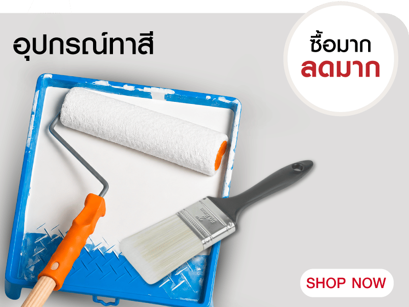 อุปกรณ์ทาสี ซื้อมาก ลดมาก