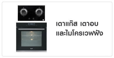 เตาแก๊ส เตาอบ และไมโครเวฟ