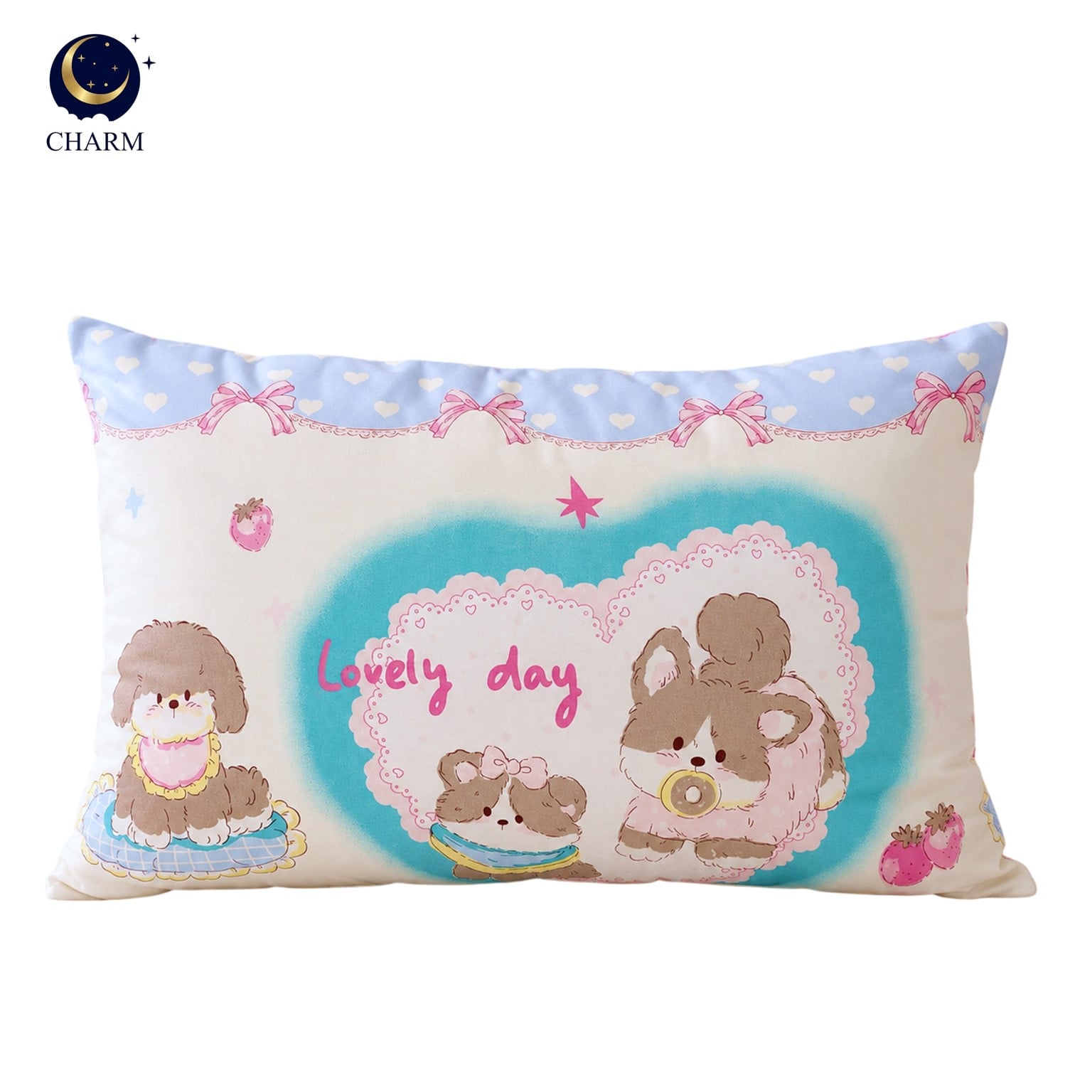 หมอนหนุน CHARM LOVELY DAY 17X27 นิ้ว_0