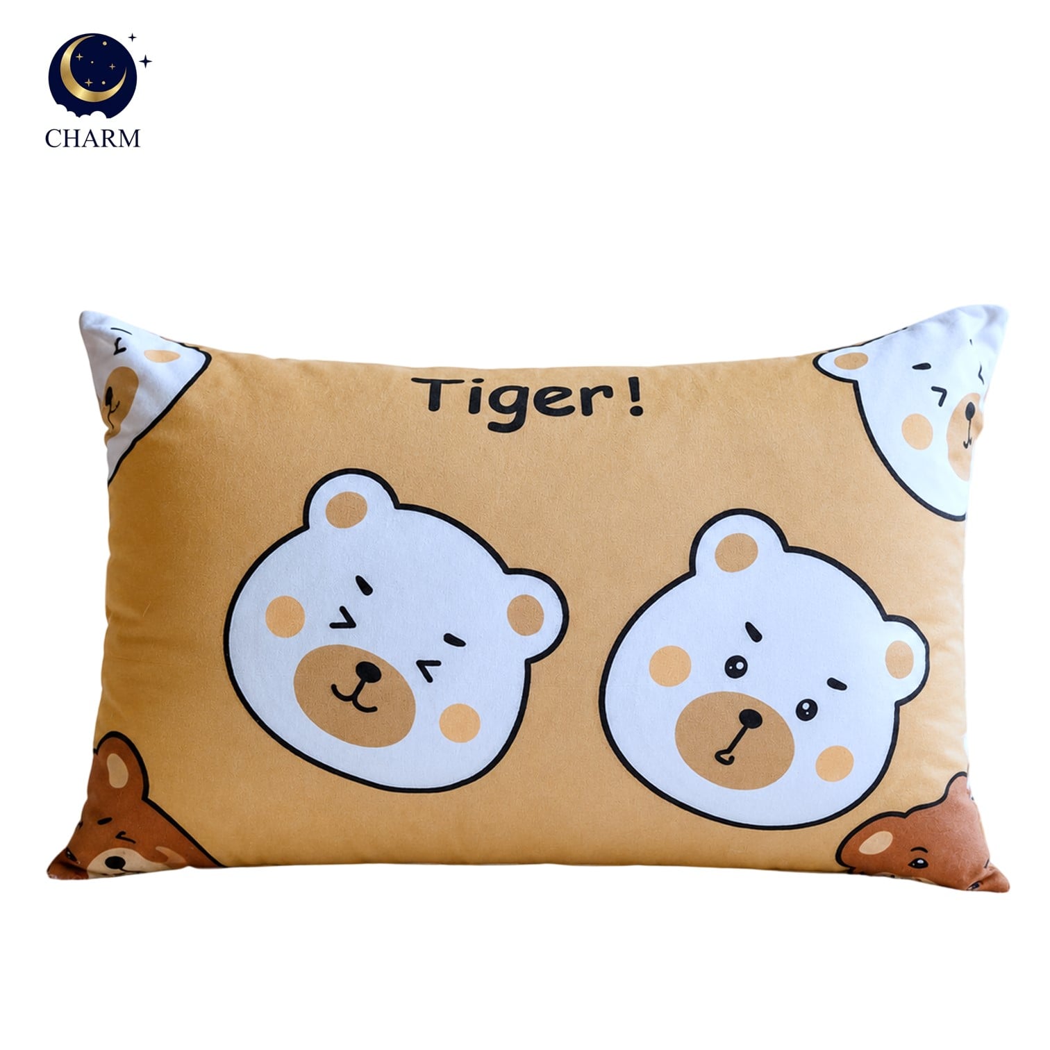 หมอนหนุน CHARM TIGER BEAR 17X27 นิ้ว_0