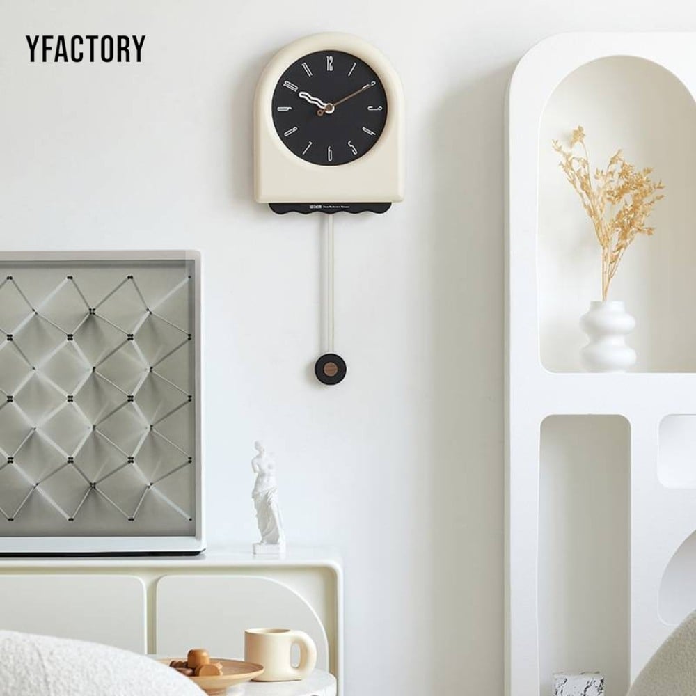 นาฬิกาแขวนผนัง YFACTORY DE117757 สีดำ_1
