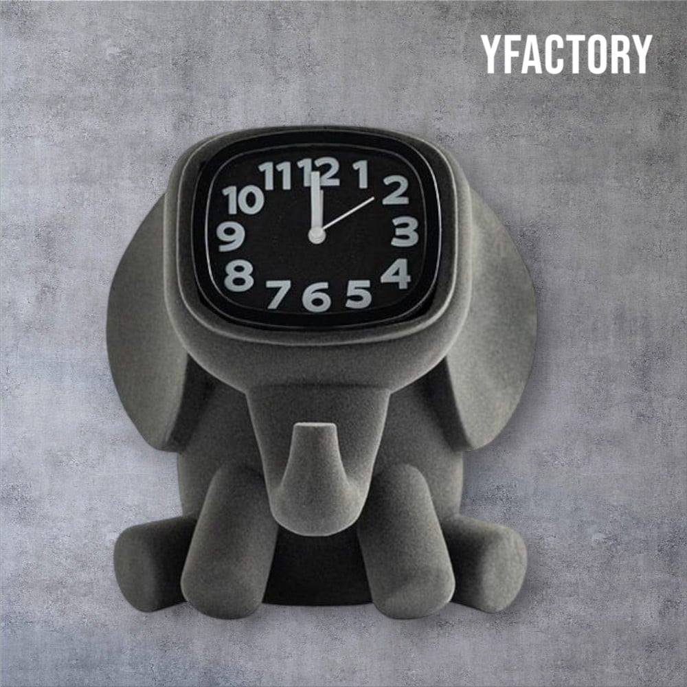 นาฬิกาตั้งโต๊ะ YFACTORY DE119279 สีเทา_1