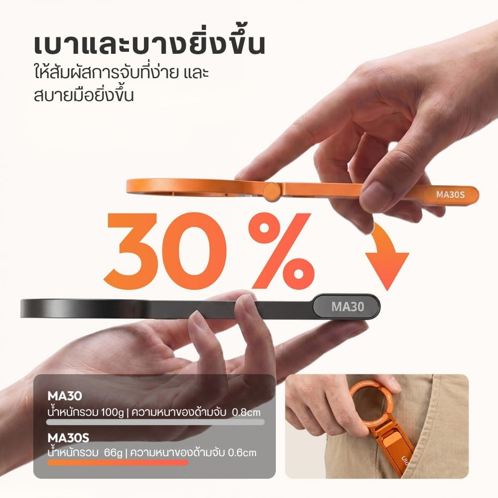 ขาตั้งมือถือพกพา ULANZI MA30S สีดำ_3