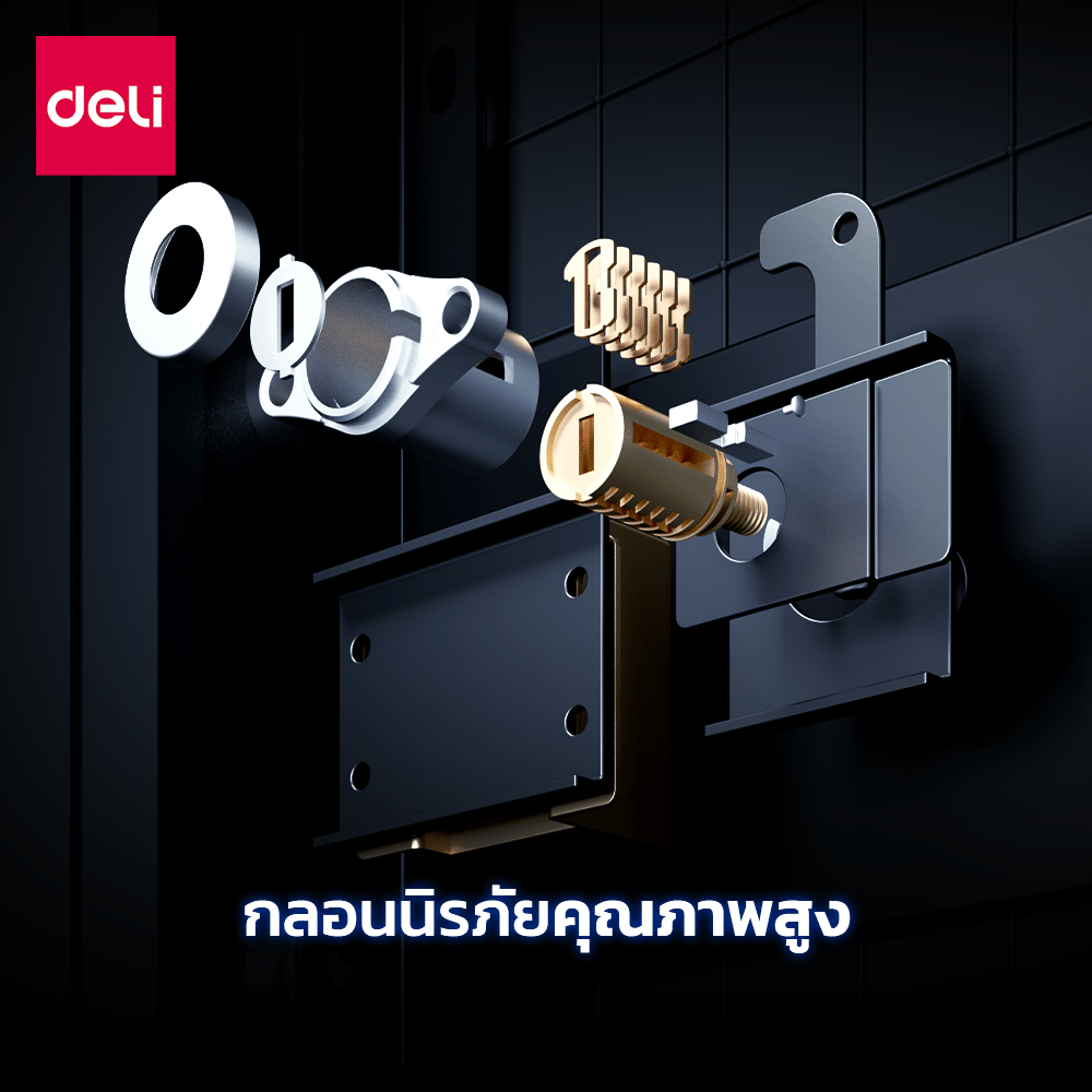 ตู้นิรภัย LOCKSWORTH VS4593-BK-01 สีดำ_2