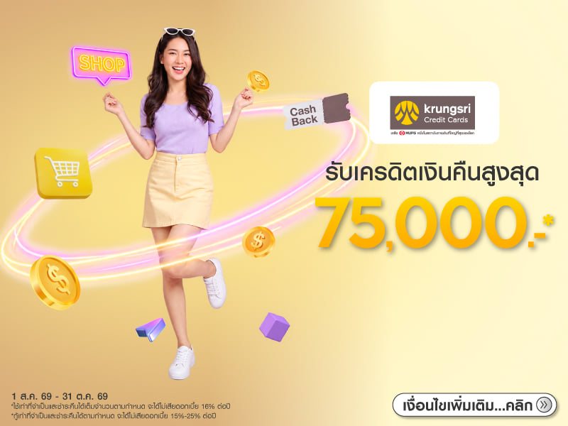 สิทธิพิเศษบัตรเครดิตกรุงศรี